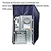 ALHBEJT Computer CPU Dust Cover - PC Protection Case - Tower Case - Dust Covers (21.65Lx9.84Wx21.65H)