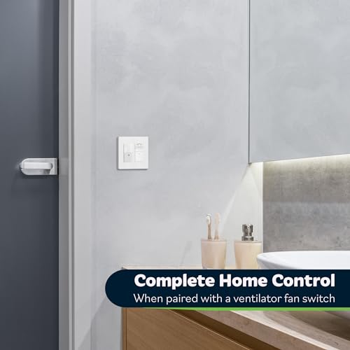 TOPGREENER Motion Sensor Light Switch, No Neutral Required, White, 2 Pack by TOPGREENER - Image 4