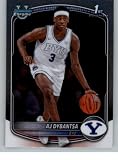 2025-26 Bowman Chrome Prospects #BCP-1 AJ Dybantsa BYU Basketball Base Trading Card