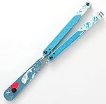 KEEDAS Folding Printed Patterns Plastic Tool, Integral Channel Handle, Ultra-Lightweight Durable, Best Balance and Inertia, Great for Beginners (Kanagawa), (‎T102)