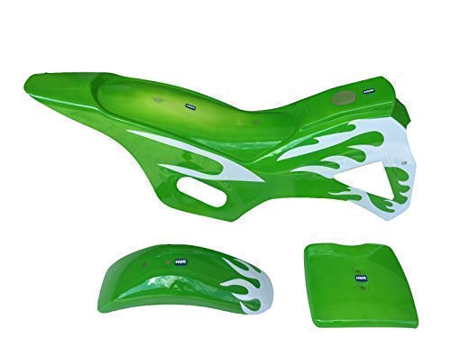 Conjunto de Revestimiento - Verde - Moto de Cross/Pit Bike/Mini Cross