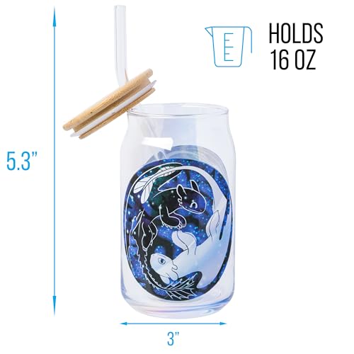 Verre irisé How to Train Your Dragon idéal pour le bureau