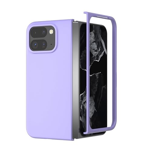 TRIPLE RIVER�EFor Pixel 11 Pro Fold �P�[�X �ϏՌ� �J�o�[ �v���X�`�b�N �n�[�h�P�[�X �V���v�� ���� ������ �������(�p�[�v��)
