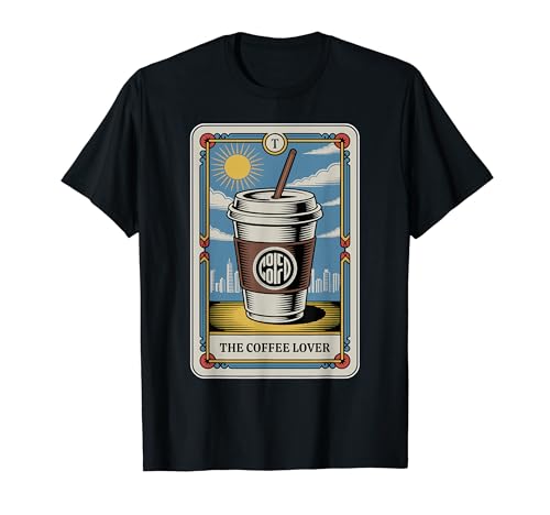 �^���b�g�J�[�h The Coffee Lover Funny Coffee T�V���c