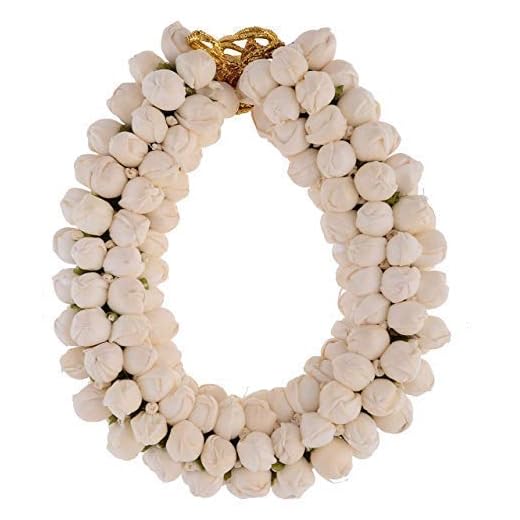 AakarShana Jewels Traditional Indian Look hair Accessories Best Match For Bollywood Dance Looks Like Natural Flowers Party Accessories for Wedding prom parties and other occassion