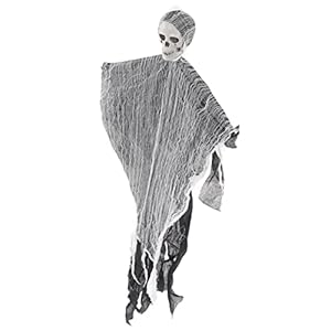 Halloween Skeleton Ghost Decorations, Scene Layout Widely Applicable Halloween Horror Skull Props Reusable for Patio for…
