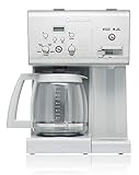 Cuisinart CHW-12CGR 12-Cup Programmable Coffeemaker Plus Hot Water System, Light Grey