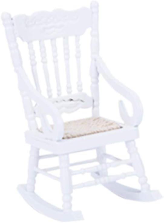 Dolls House Furniture Queen Bed 6pcs Mini Wood Cabinet Mini Furniture Miniature Dollhouse Bed 1:12 Wooden for Doll