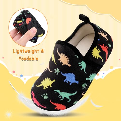 VIFUUR Kids Boys Girls House Slippers Babys Slip on Barefoot Socks Tollder by VIFUUR - Used condition - Image 4