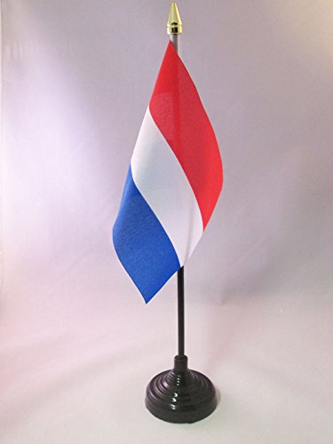 BANDIERA DA TAVOLO PAESI BASSI 15x10cm punta