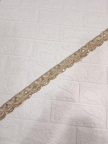 Image of Sellplus Lace Border for Decorate Saree Suits Dupatta Handcraft Products Size 5 Meter (RM-LACE03)