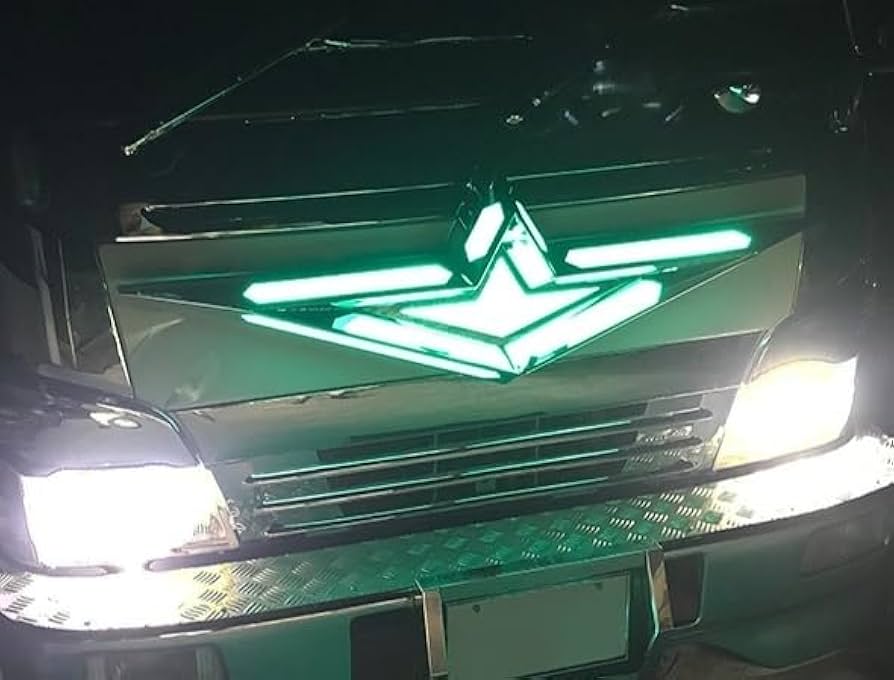 三菱 ふそう バスマーク アンドン レトロ デコトラ FUSO スーパー 