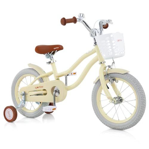 Image of BABY JOY Kids Bike, 12 14 16 18 20 Inch Boys Girls Bike w /Removable Basket