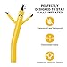MOUNTO 8ft Inflatable Dancer Tube Man Replacement, (Blower Not Included), (Yellow)