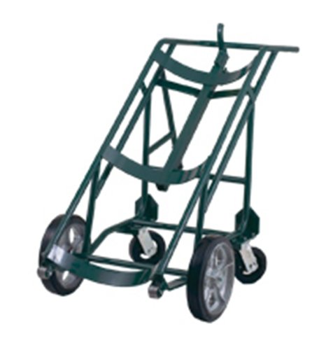 Harper Trucks 650A50-51 59-Inch High by 28-Inch Wide Universal Liquid Gas Cylinder Hand Truck with 6-Inch Mold-On Rubber Wheels
