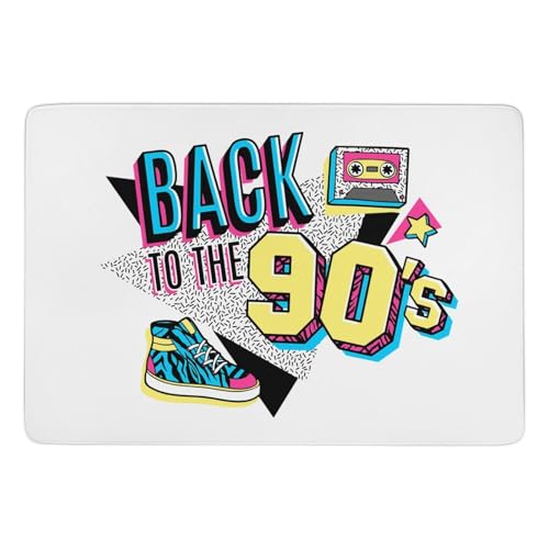 ���O�}�b�g �J�[�y�b�g 100x150cm BACK TO THE 90'S �t�����l�� ���O �������x�}�C�N���t�@�C�o�[ ����t���G�� ����~�ߕt�� �h�� �h�_�j �􂦂郉�O �I�[���V�[�Y��