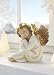 Produktbild Dekoleidenschaft LED-Engel Lichterkranz sitzend, 18 cm hoch, beleuchtete christliche Deko Engelfigur, Weihnachtsdeko, Dekofigur, Leuchtdeko