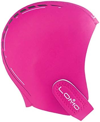 Lomo Triathlon Open Water Neoprene Swimming Cap - Pink