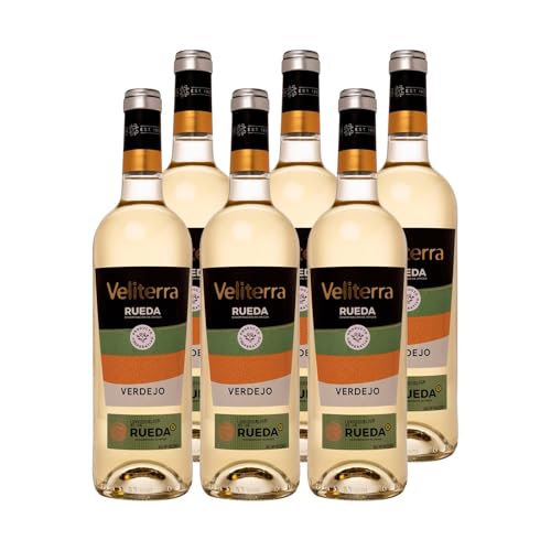 ¡COMPRA 3 POR EL PRECIO DE 2! Veliterra Verdejo Vino Blanco DO Rueda (6 Botellas x 750ml) — oferta en Amazon