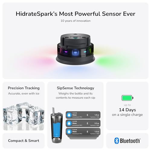 Hidrate Spark PRO 591ml Tumbler in Sea Glass + 3 Bonus Straws for Hydration - Image 6