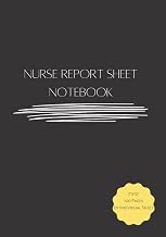 Nurse Report Sheet Notebook (7"x10"): Advanced Individual Report Sheet Per Patient in ICU, ER, Neuro, Med- Surg, Pediatrics, Psychology, and Surgery Post/Per OP