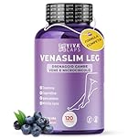 Drenante gambe gonfie con diosmina esperidina alto dosaggio, Integratore alimentare per circolazione gambe, ideale per Gonfiore, cellulite e ritenzione idrica gambe - 120Cps