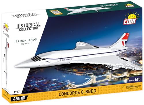 Cobi 1917 Action Town-Concorde (450 Pz) Altri Blocchi Di Licenza, Bianco - 2