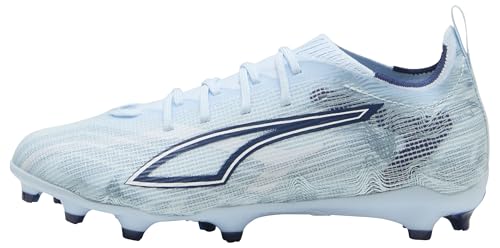 Tenis de fútbol PUMA Ultra 6 Pro FG/AG JR, diseño técnico en azul Icy Blue