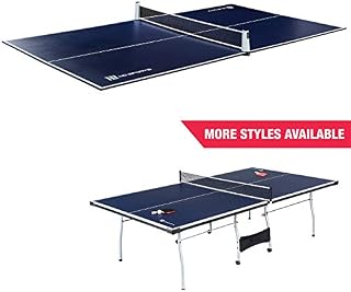 Ping Pong and Table Tennis Conversion Tops, Regulation Size - Folding, Portable Tennis