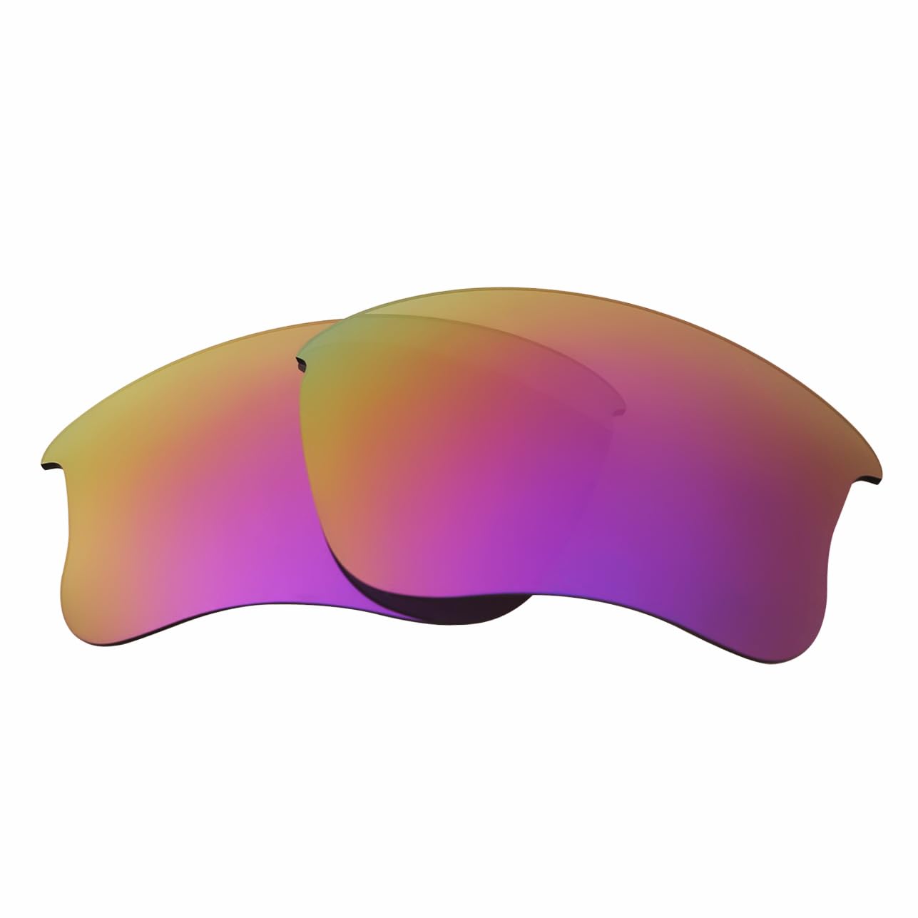 Hicycle2 Unisex Purple Sunglasses Lenses Replacement For Oakley Flak Jacket Xlj Oo9009 63Mm Sunglass-Multi Options(Purple)