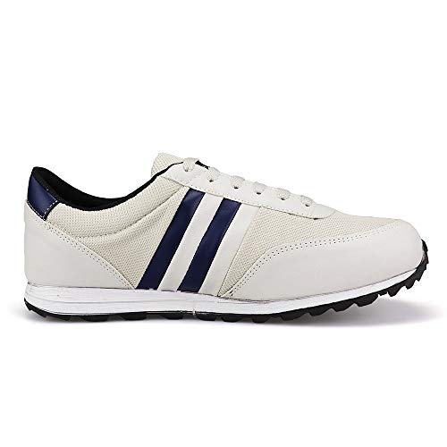 Tênis Casual Neway Masculino Cadarço Branco Marinho Tamanho:41;Cor:Branco;Gênero:Masculino