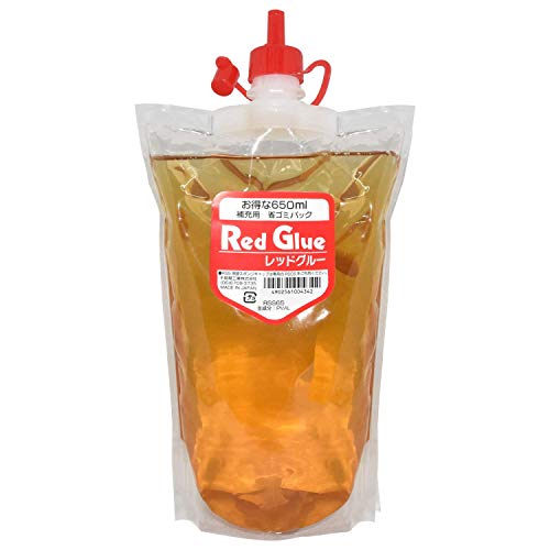 フエキ 液体のり レッドグルー 補充用省ゴミパック 650ml RSS65 ×10 セット