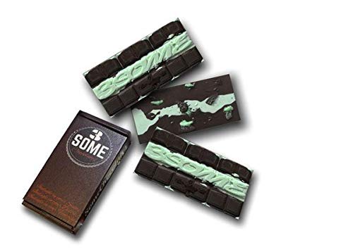 3 Some Chocolates Signature Gourmet Chocolate Bars (Ruby & White Chocolate Red Velvet Crunch Bar)