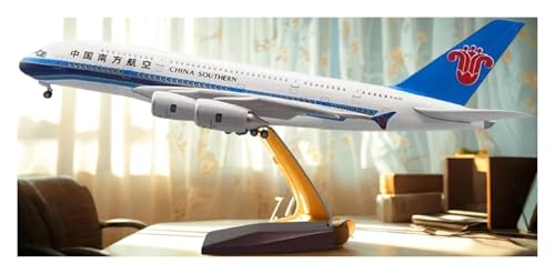 Réplica de avión A380 escala 1:160 una obra de arte iluminada de colección 5