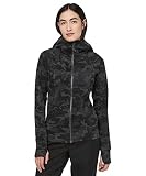 LULULEMON Scuba Hoodie IV Light Cotton Fleece Sz 8 (Incognito Camo Multi Grey, 6)
