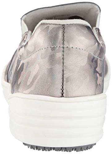 Spring Step Professional Women's Waevo-Camo Uniform Dress Shoe, Silver, 7 #TOP2
