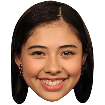 Xochitl Gomez (Smile) Mascaras de Personajes Famosos, Caras de Carton | Ya disponible en tu tienda friki favorita! En mundofriki.es!