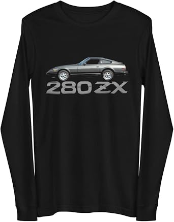 1982 Datsun 280zx GL JDM Classic Car Club Long Sleeve Tee