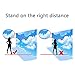 GYA 7x5ft Blue Sky White Clouds Photo Background Sunshine Sky Clouds Theme Photography Backdrop Adventure Travel Booth Wedding Party Decor Studio Props