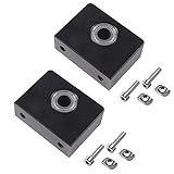 3D Printer Upgrade Aluminum Z-Axis Leadscrew Top Mount for CR-10/CR-10S, Ender 3/Ender 3Pro/Ender 3 V2 Metal 3D Printer Z-Rod Bearing Holder
