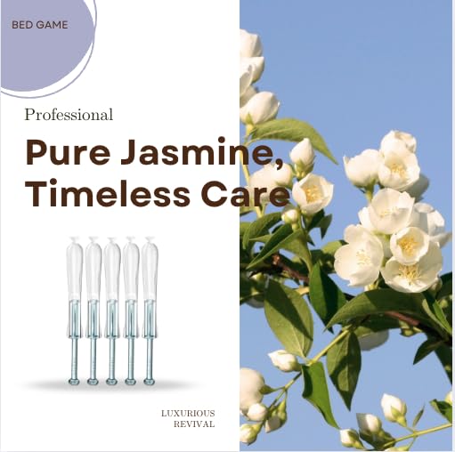 Image of Jasmine Natural Vaginal Moisturizer for Women - Female Care Moisturizing Care Long-Lasting Hydration, pH-Balanced Lube Injector for Women's Dryness - Disposable Prefilled Massage Gel (10 Pcs)