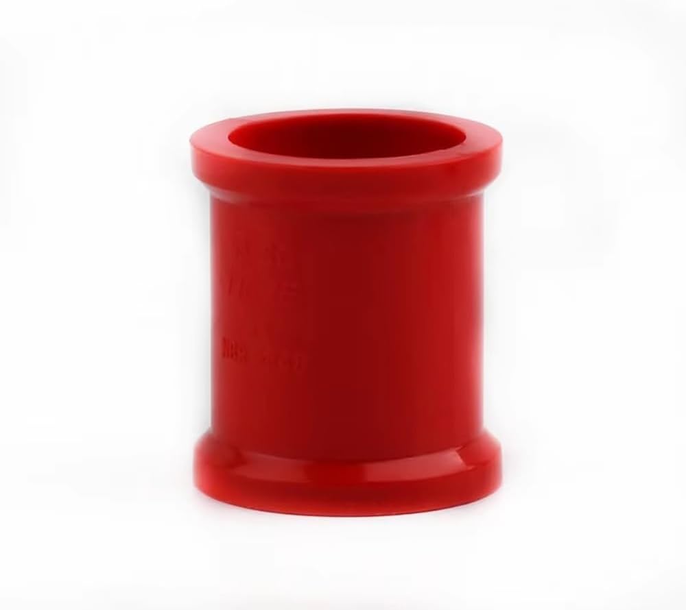 2pcs 50cm Red UPVC Pipes for Garden Irrigation, Aquarium, and DIY Water Supply - Versatile Compatibility (20-50mm O.D)(25mmx2pcs PVC Direct)