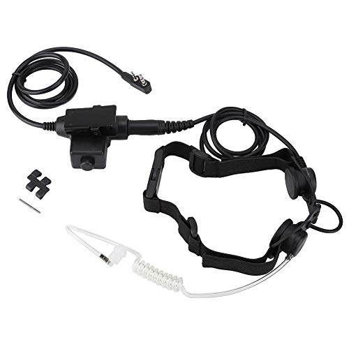 Z Tactical Soft Throat Mic Earphone Covert Acoustic Tube Earpiece Headset with U94-PTT-K
