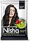 Nisha Henna-Haarpuder, natürliches Schwarz, 10 g, 10 Stück