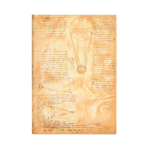 Paperblanks | Sole E Chiaro Di Luna | Taccuini Per Gli Schizzi | Grande | Taccuino Per Gli Schizzi: Hardcover, 200 Gsm, Ribbon Marker, Memento Pouch, 