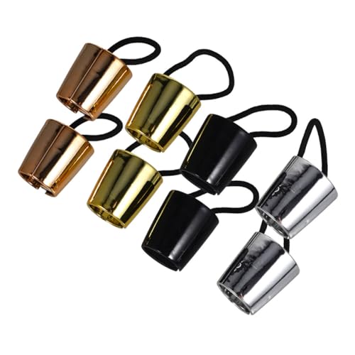 Queue de cheval et chignon avec élastiques cheveux manchettes élégants - 6