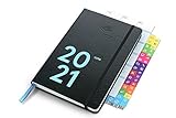 weekview compact note 2021 | der clevere Wochenplaner! Mit großem Notizteil / 12x18cm