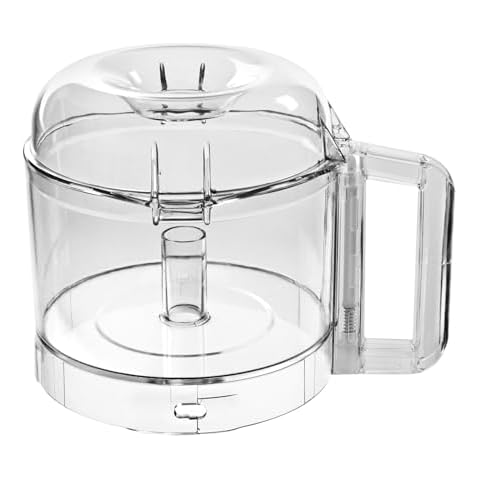 Vanshly 106458S Cutter Bowl Lid and 112203 Cutter Bowl Compatible with Robot Coupe R2 Food Processor Cover