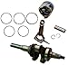 HONDA GX390 ROLLER KIT WITH CRANKSHAFT PISTON RINGS CON ROD PIN AND CLIPS GX 390