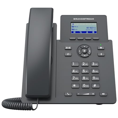 Grandstream Networks Grp2601 Ip Phone Black 1 Lines Lcd